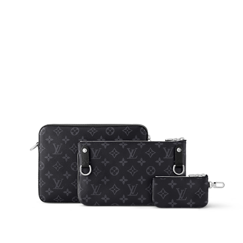Bolso Trio Messenger Monogram Eclipse Hombre Bolsos Todas las colecciones | LOUIS VUITTON (Zoom de producto)