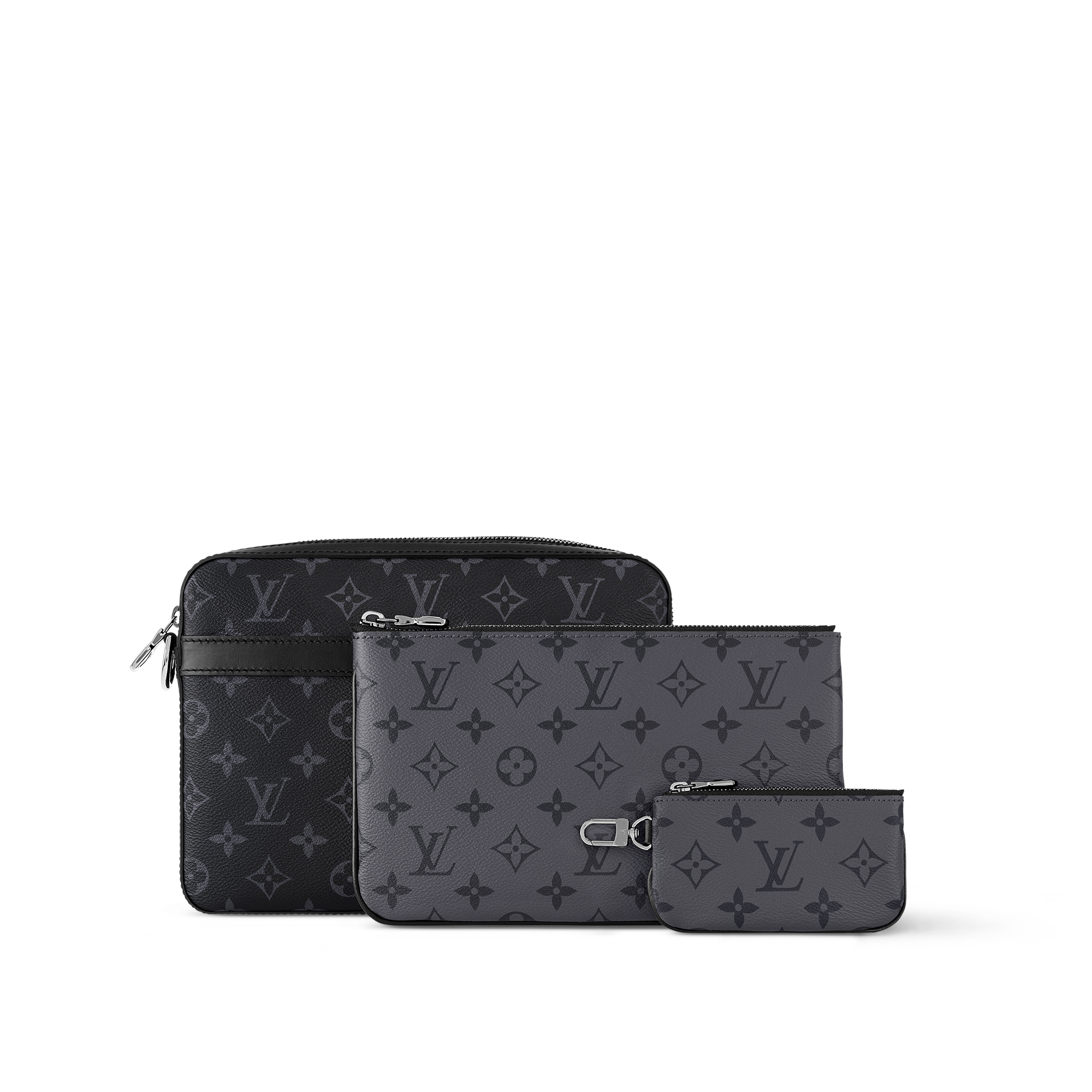 Bolso Trio Messenger Monogram Eclipse Hombre Bolsos Todos los bolsos | LOUIS VUITTON (Zoom de producto)