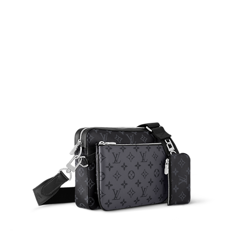 Bolso Trio Messenger Monogram Eclipse Hombre Bolsos Todas las colecciones | LOUIS VUITTON (Zoom de producto)