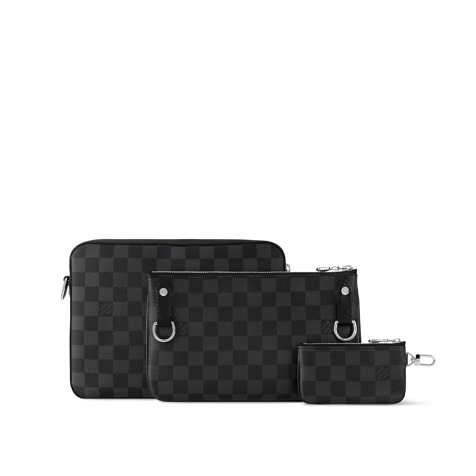 Bolso Trio Messenger Lona Damier Graphite Hombre Bolsos All Collections | LOUIS VUITTON (Zoom de producto)