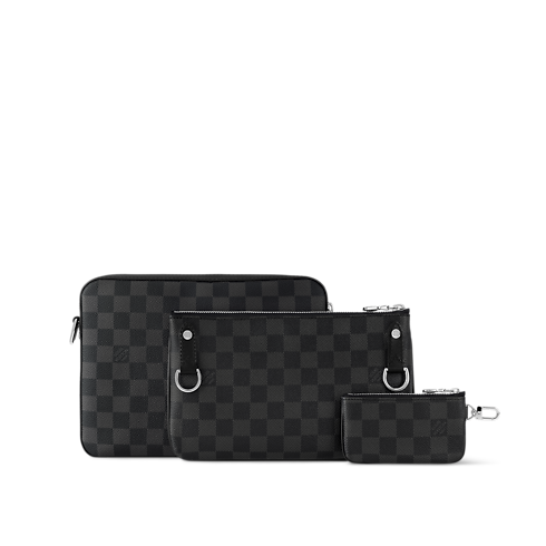 Bolso Trio Messenger Toile Damier Graphite Hombre Bolsos Todas las colecciones | LOUIS VUITTON (Zoom de producto)