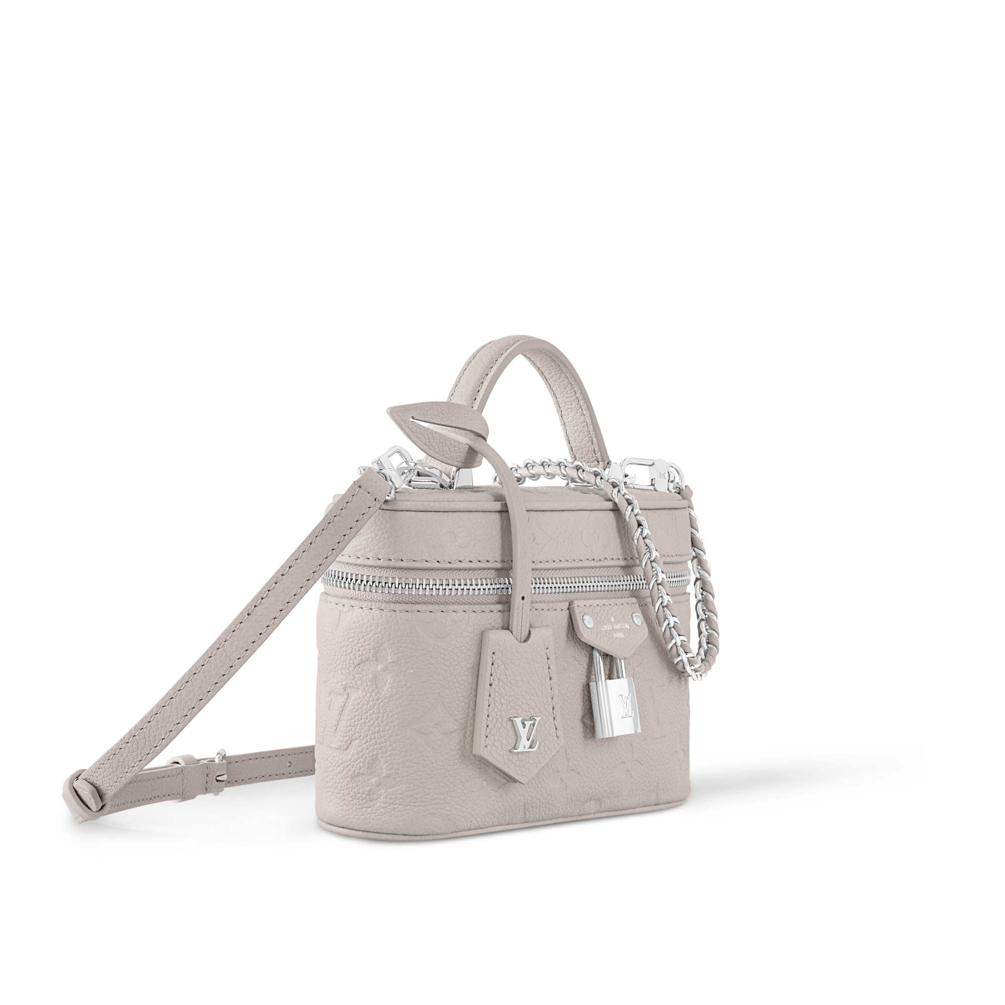 Bolso Vanity Chain Pouch Piel Monogram Empreinte Mujer Carteras y pequeña marroquinería Carteras con cadena y mini bolsos | LOUIS VUITTON (Zoom de producto)