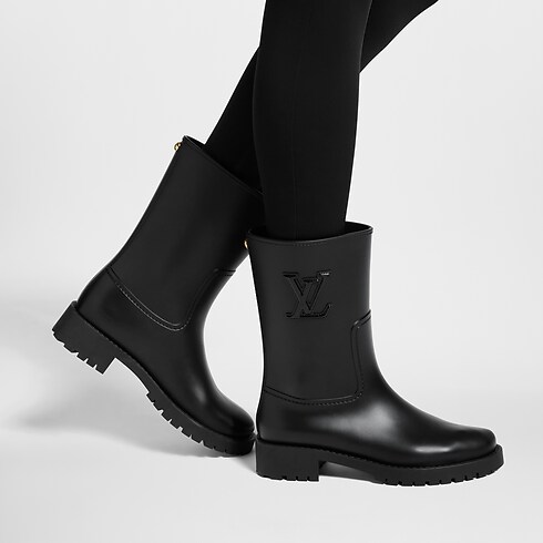 Bota de agua de media caña Drops Mujer Zapatos Botas y botines | LOUIS VUITTON (Zoom de producto)