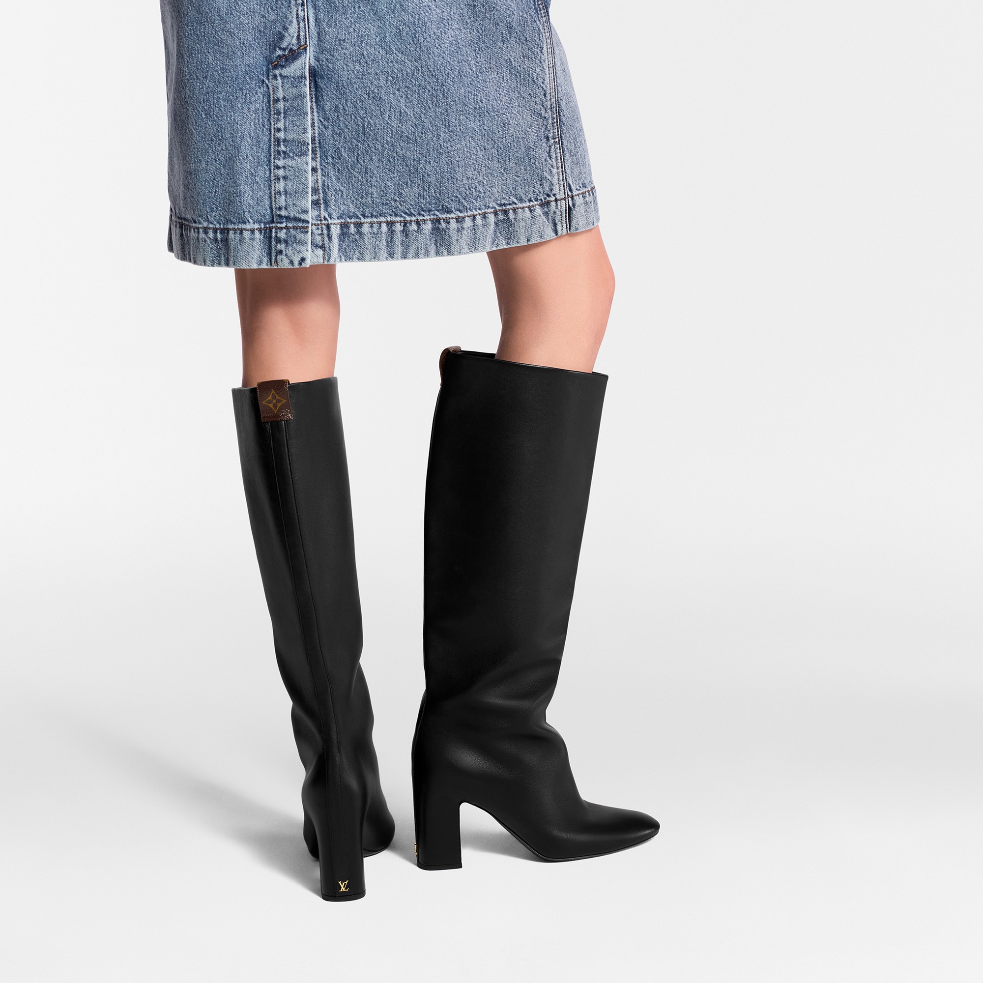 Bota de caña alta Donna  Mujer Zapatos Botas y botines | LOUIS VUITTON (Zoom de producto)