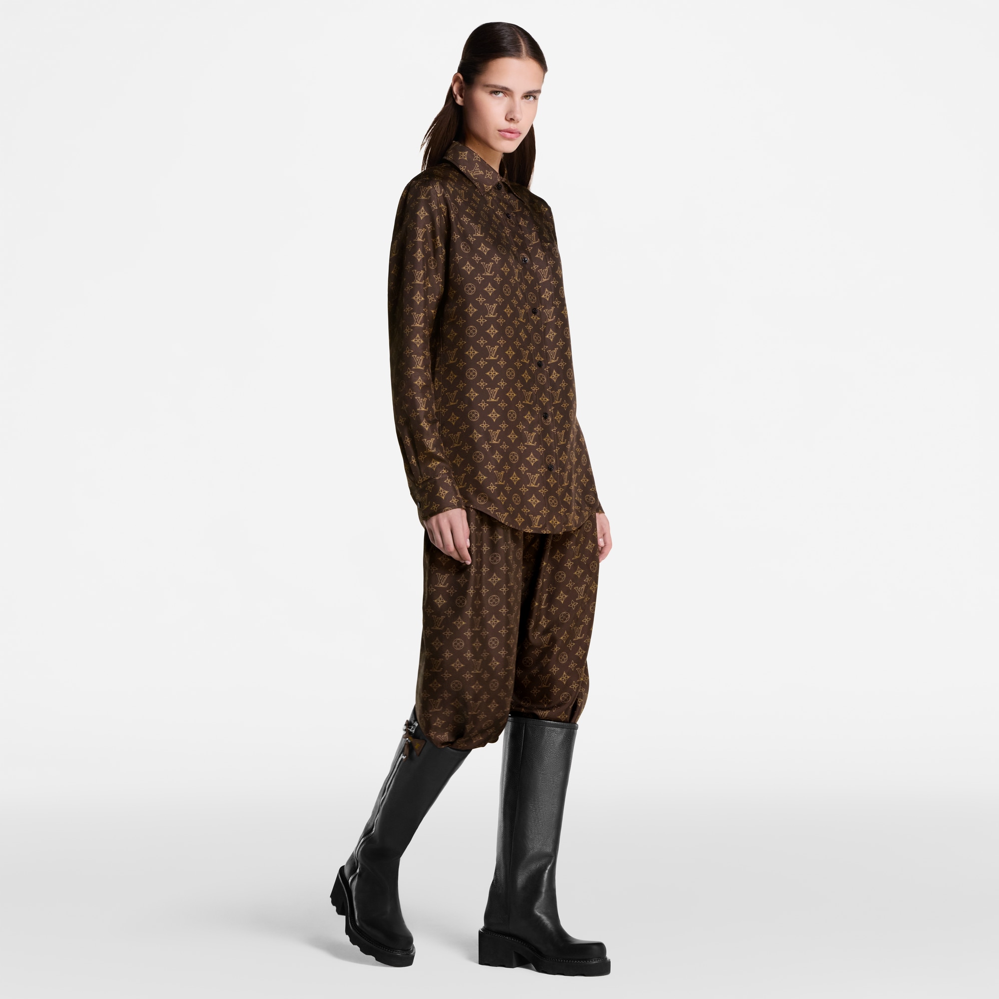 Bota de caña alta LV Beaubourg  Mujer Zapatos Botas y botines | LOUIS VUITTON (Zoom de producto)