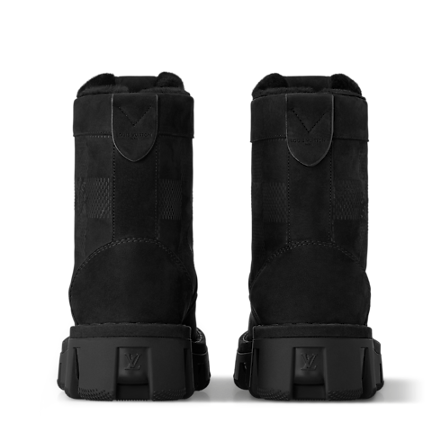 Bota militar LV Checker Hombre Zapatos Botas | LOUIS VUITTON (Zoom de producto)