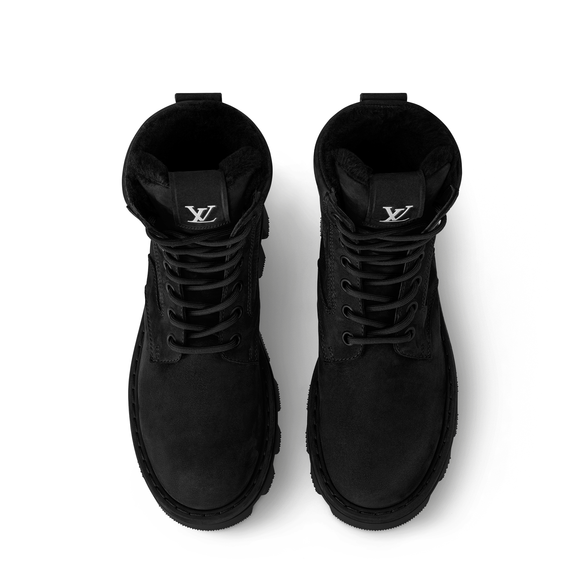 Bota militar LV Checker  Hombre Zapatos Botas | LOUIS VUITTON (Zoom de producto)