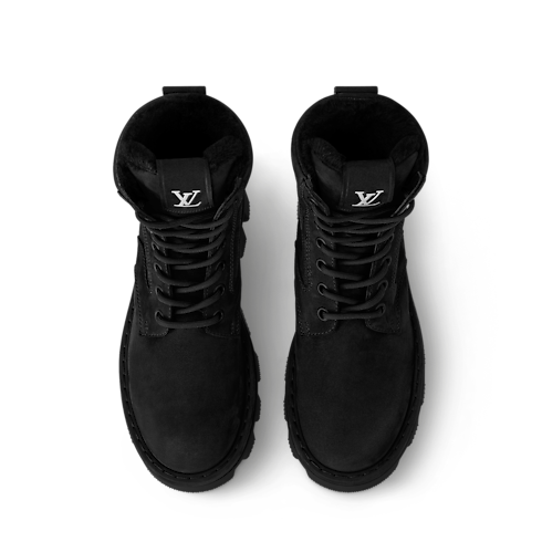 Bota militar LV Checker Hombre Zapatos Botas | LOUIS VUITTON (Zoom de producto)