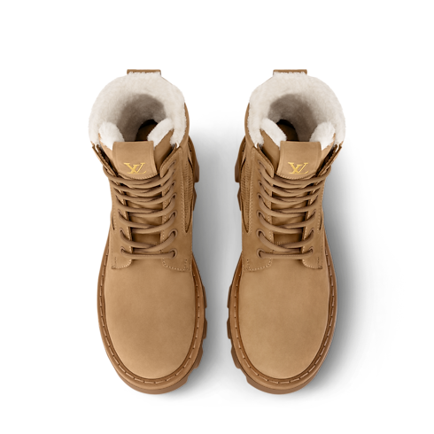 Bota militar LV Checker Hombre Zapatos Botas | LOUIS VUITTON (Zoom de producto)