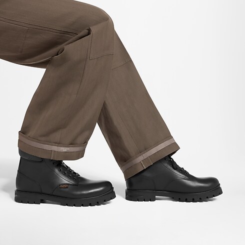 Bota militar LV City Ranger Hombre Zapatos Botas | LOUIS VUITTON (Zoom de producto)