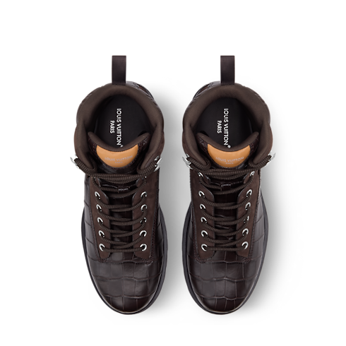 Bota militar LV City Ranger Hombre Zapatos Botas | LOUIS VUITTON (Zoom de producto)