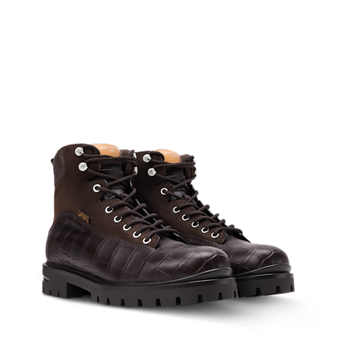 Bota militar LV City Ranger Hombre Zapatos Botas | LOUIS VUITTON (Zoom de producto)