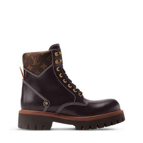 Bota militar LV Remix Hombre Zapatos Botas | LOUIS VUITTON (Zoom de producto)