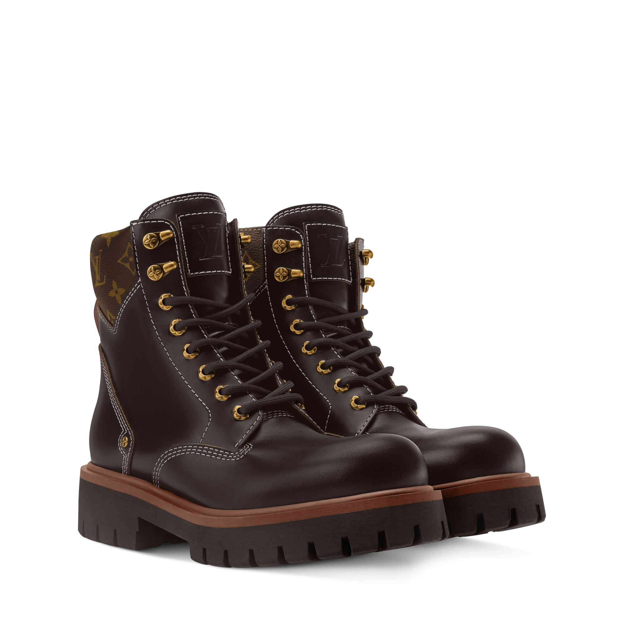 Bota militar LV Remix  Hombre Zapatos Botas | LOUIS VUITTON (Zoom de producto)