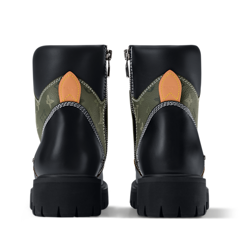 Bota militar LV Remix Hombre Zapatos Botas | LOUIS VUITTON (Zoom de producto)