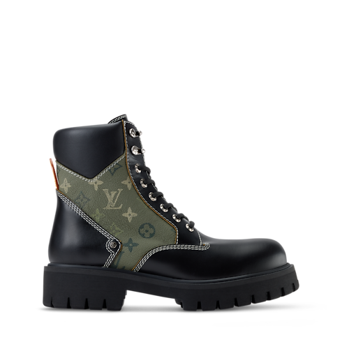 Bota militar LV Remix Hombre Zapatos Botas | LOUIS VUITTON (Zoom de producto)