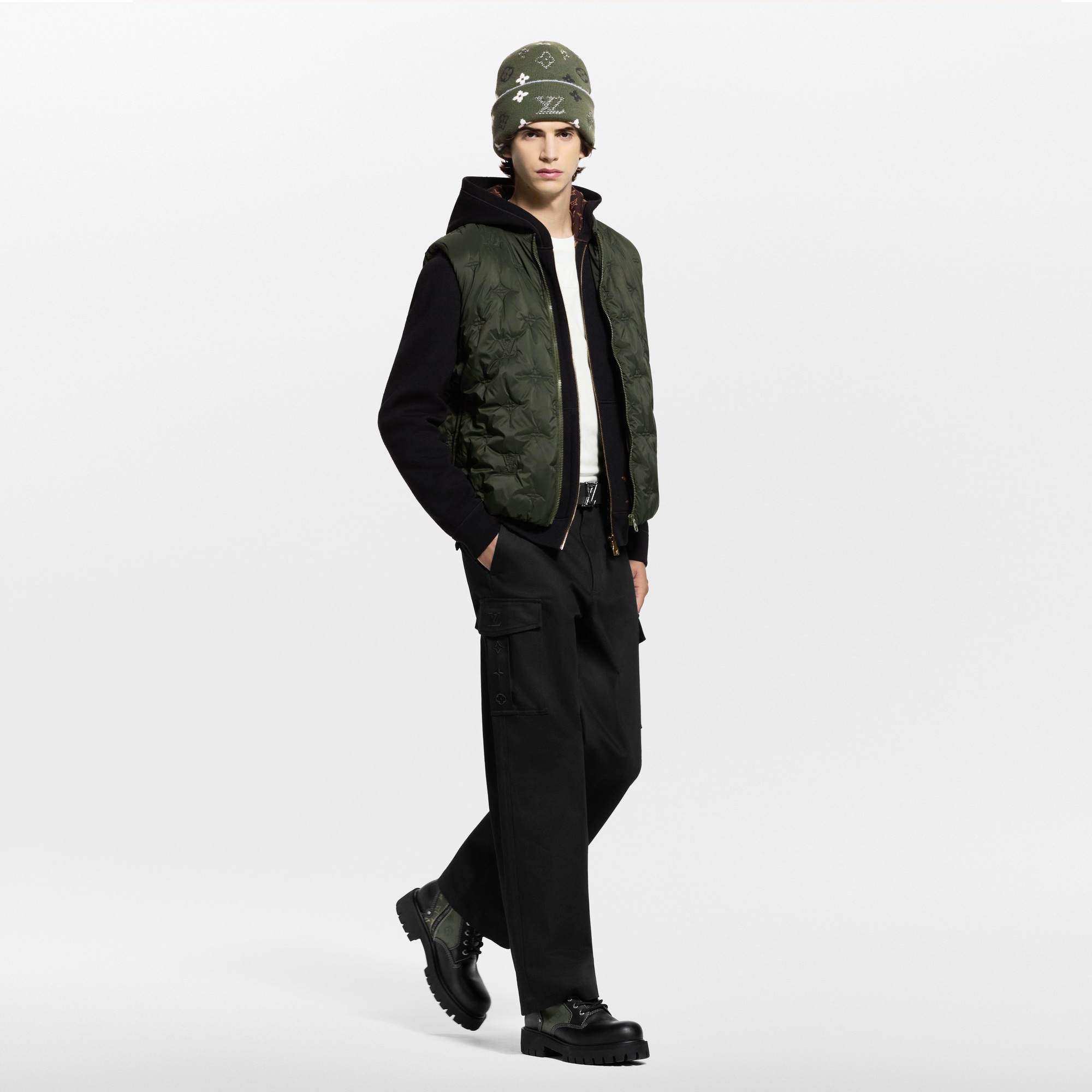 Bota militar LV Remix  Hombre Zapatos Botas | LOUIS VUITTON (Zoom de producto)