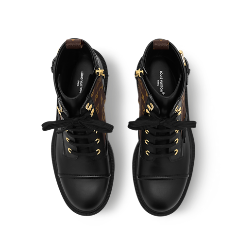 Bota militar plana Citizen Mujer Zapatos Botas y botines | LOUIS VUITTON (Zoom de producto)