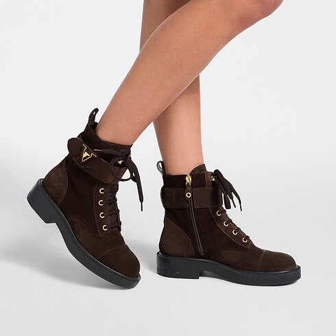 Bota militar plana Citizen Mujer Zapatos Botas y botines | LOUIS VUITTON (Zoom de producto)