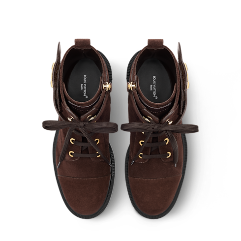 Bota militar plana Citizen Mujer Zapatos Botas y botines | LOUIS VUITTON (Zoom de producto)