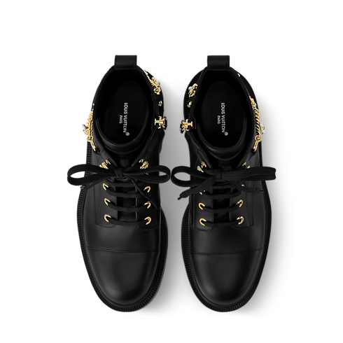 Bota militar plana Citizen Mujer Zapatos Botas y botines | LOUIS VUITTON (Zoom de producto)