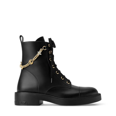 Bota militar plana Citizen Mujer Zapatos Botas y botines | LOUIS VUITTON (Zoom de producto)