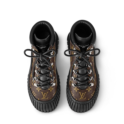 Bota militar plana Ruby Mujer Zapatos Botas y botines | LOUIS VUITTON (Zoom de producto)