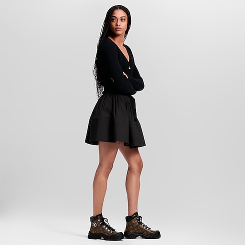 Bota militar plana Ruby Mujer Zapatos Botas y botines | LOUIS VUITTON (Zoom de producto)