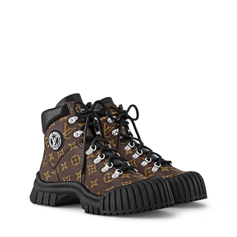 Bota militar plana Ruby Mujer Zapatos Botas y botines | LOUIS VUITTON (Zoom de producto)