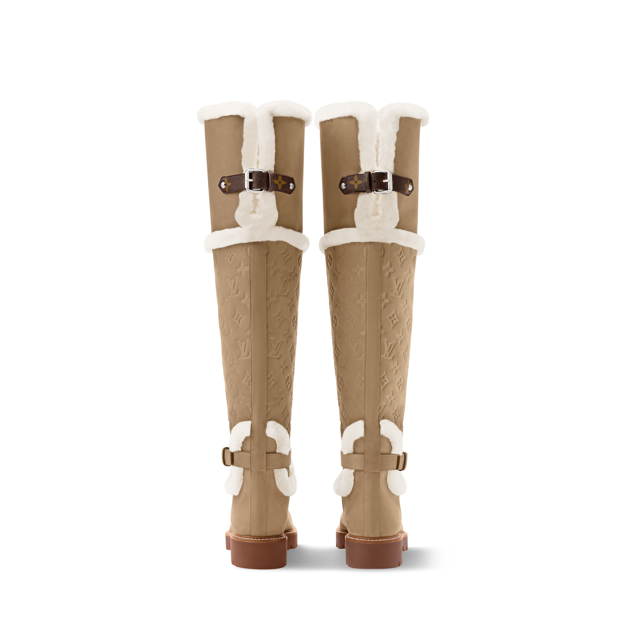 Bota mosquetera plana Territory  Mujer Zapatos Botas y botines | LOUIS VUITTON (Zoom de producto)