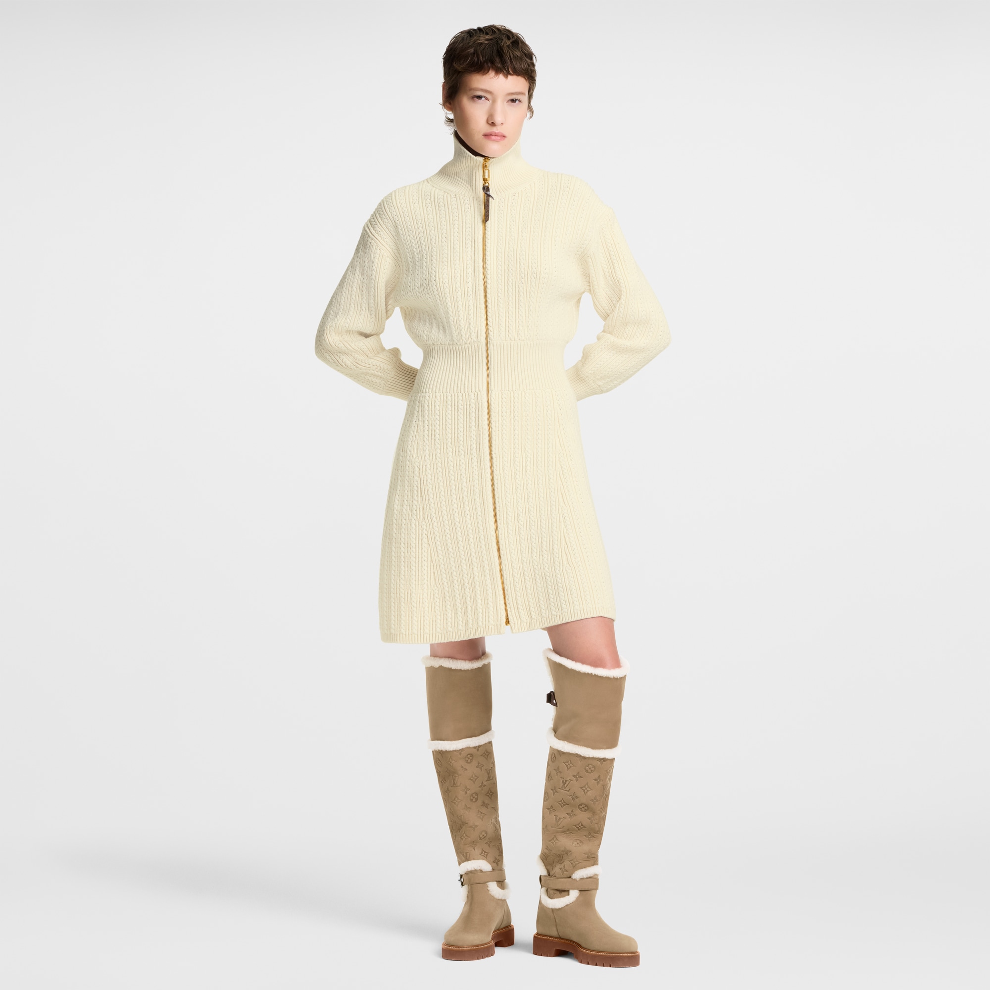 Bota mosquetera plana Territory  Mujer Zapatos Botas y botines | LOUIS VUITTON (Zoom de producto)