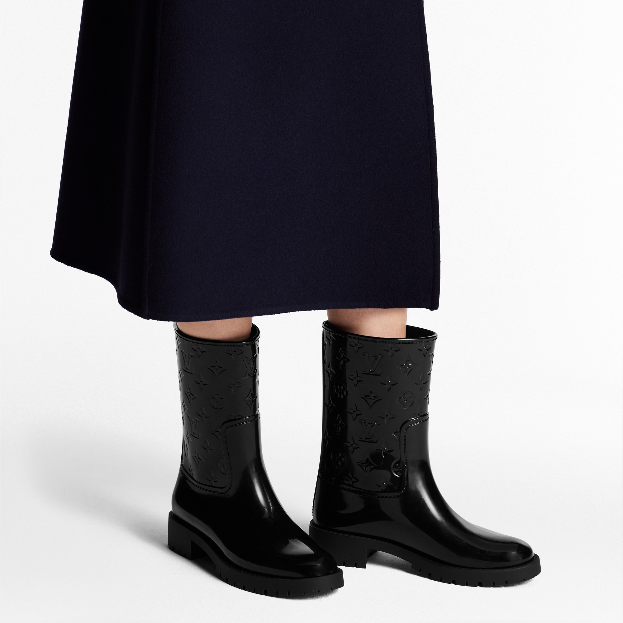 Bota plana de media caña Drops  Mujer Zapatos Botas y botines | LOUIS VUITTON (Zoom de producto)