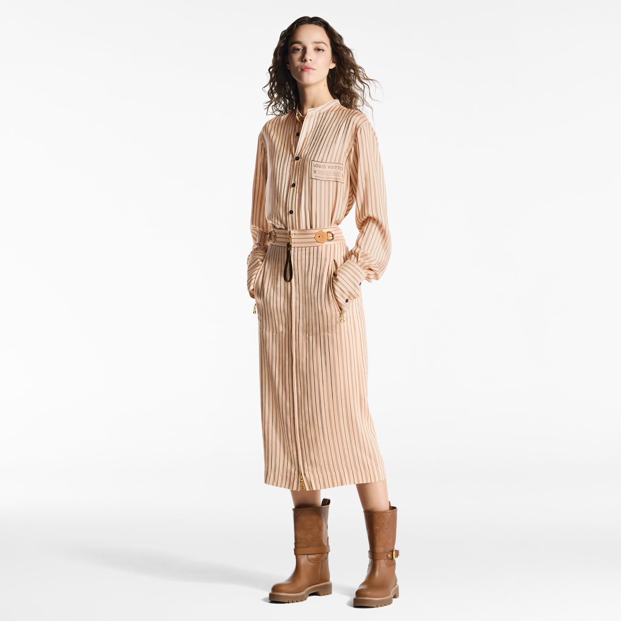 Botín plano Territory  Mujer Zapatos Botas y botines | LOUIS VUITTON (Zoom de producto)