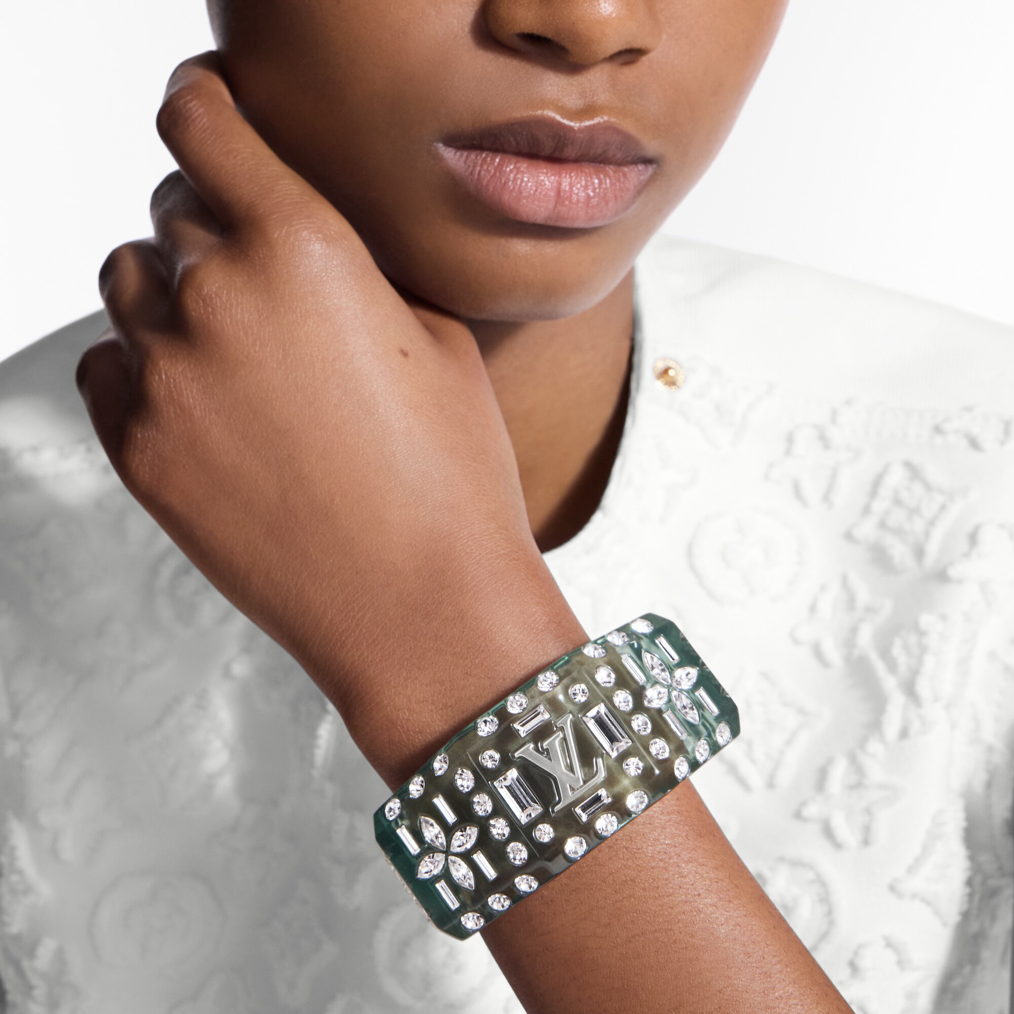 Brazalete abierto LV Sparks S00 Mujer Bisutería Pulseras | LOUIS VUITTON (Zoom de producto)