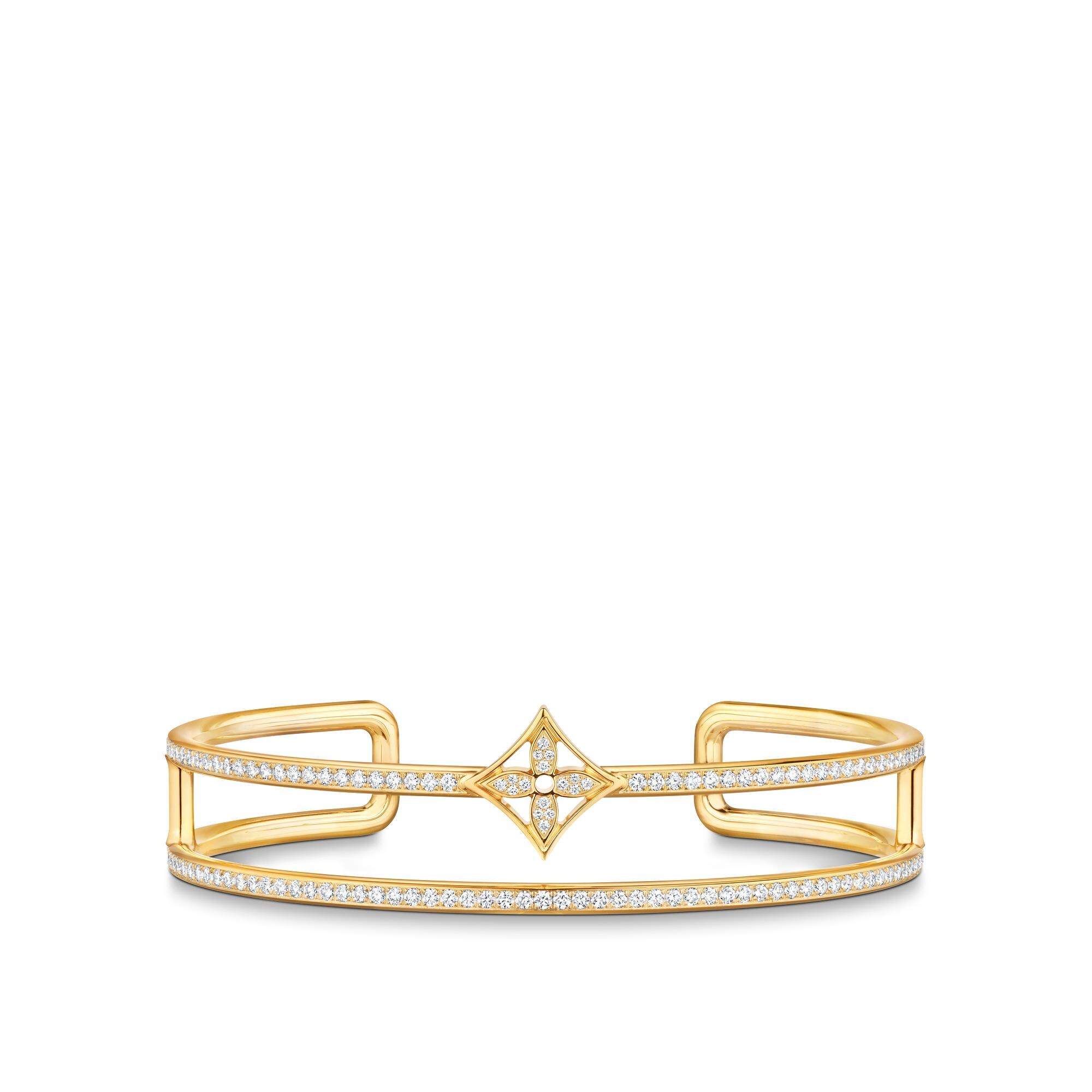 Brazalete doble Idylle Blossom de oro amarillo y diamantes  Joyería Categorías Joyería | LOUIS VUITTON (Zoom de producto)