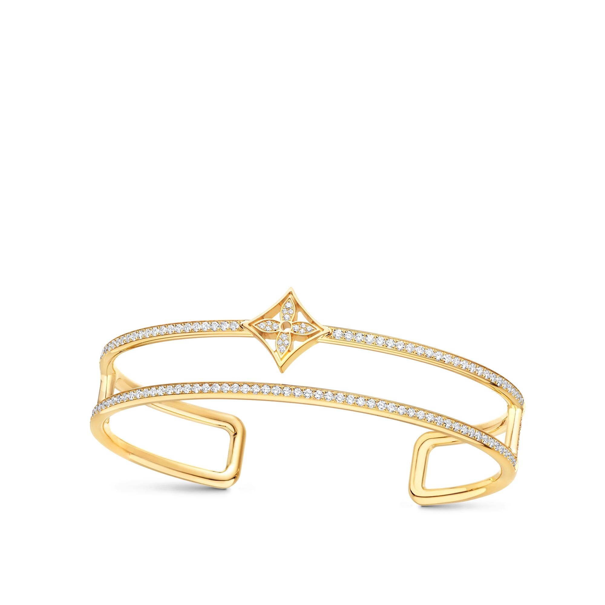 Brazalete doble Idylle Blossom de oro amarillo y diamantes  Joyería Categorías Joyería | LOUIS VUITTON (Zoom de producto)