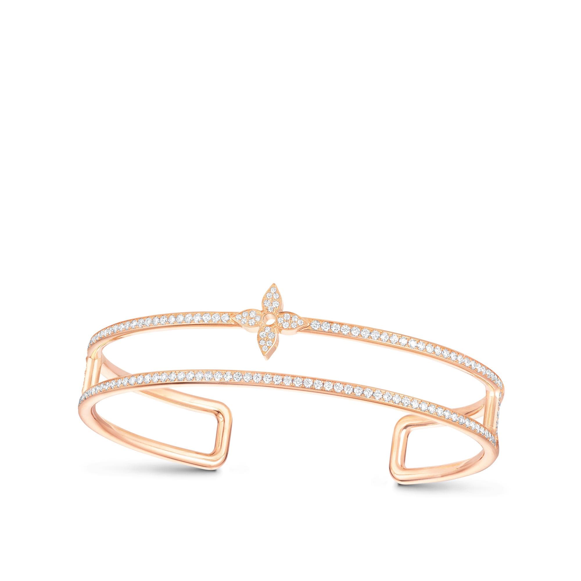 Brazalete doble Idylle Blossom de oro rosa y diamantes  Joyería Categorías Joyería | LOUIS VUITTON (Zoom de producto)