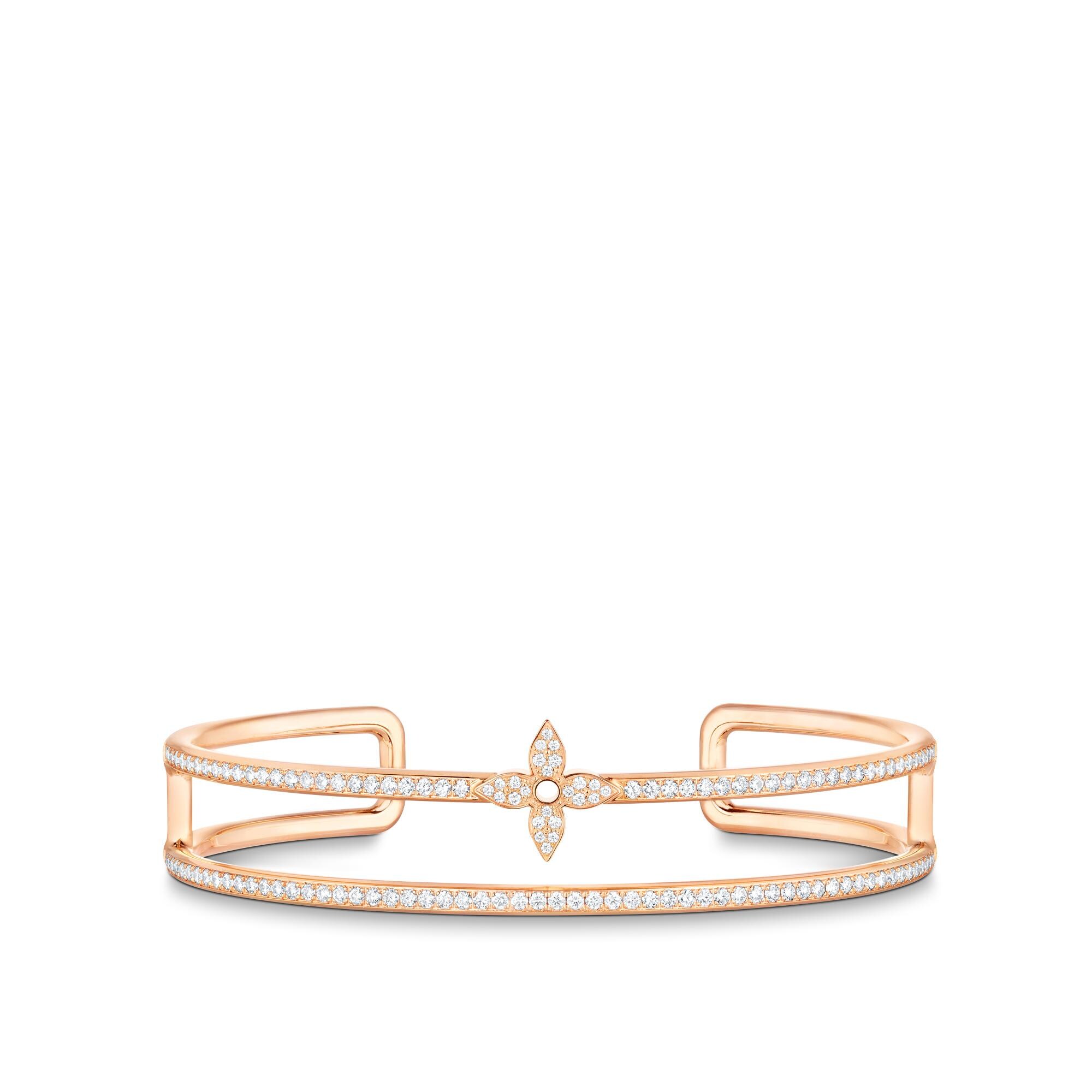 Brazalete doble Idylle Blossom de oro rosa y diamantes  Joyería Categorías Joyería | LOUIS VUITTON (Zoom de producto)