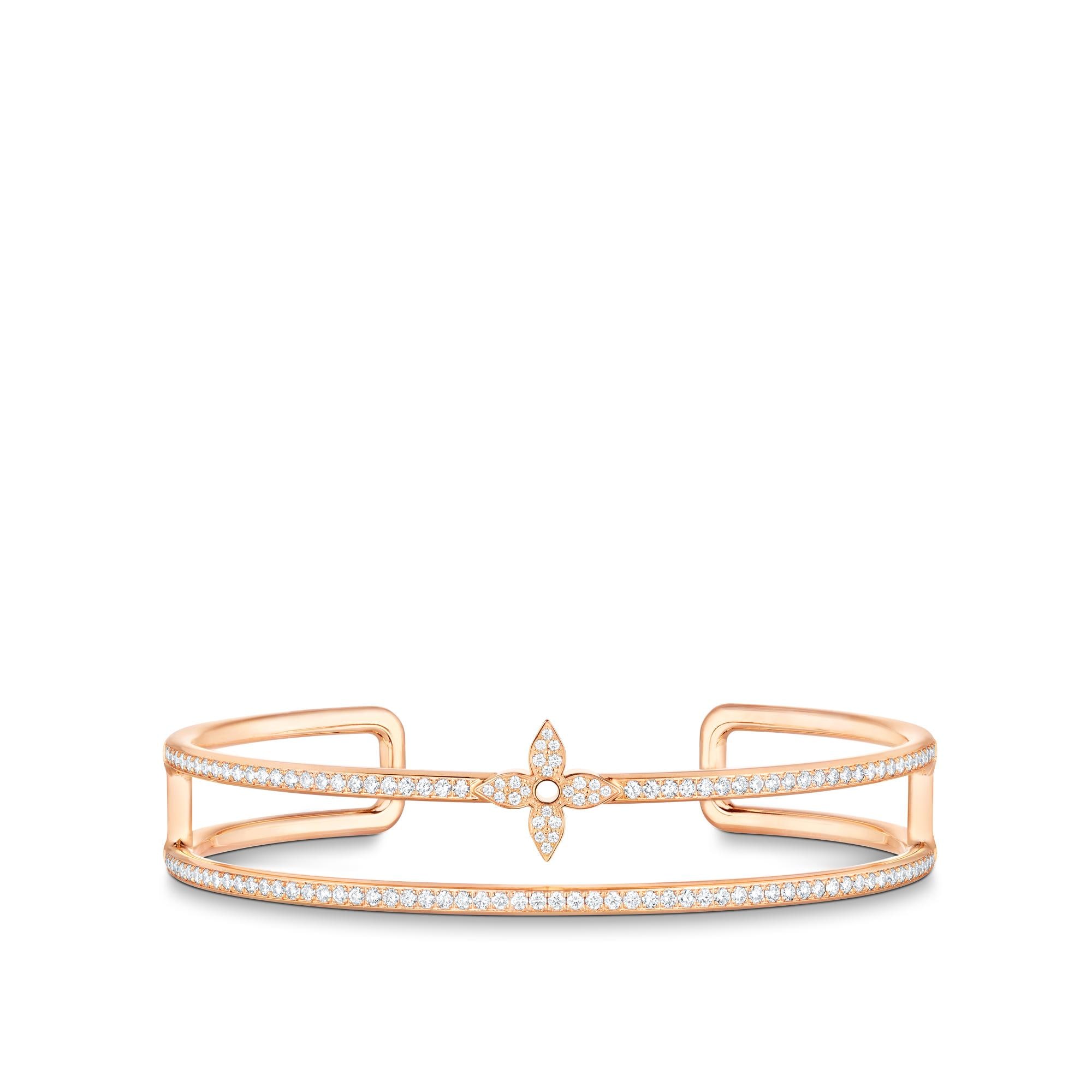 Brazalete doble Idylle Blossom de oro rosa y diamantes  Joyería Categorías Joyería | LOUIS VUITTON (Zoom de producto)