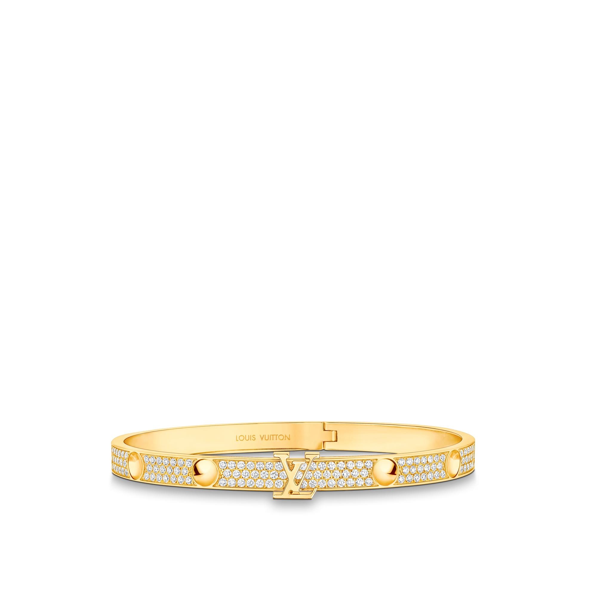 Brazalete Empreinte de oro amarillo y pavé de diamantes  Joyería Categorías Joyería | LOUIS VUITTON (Zoom de producto)