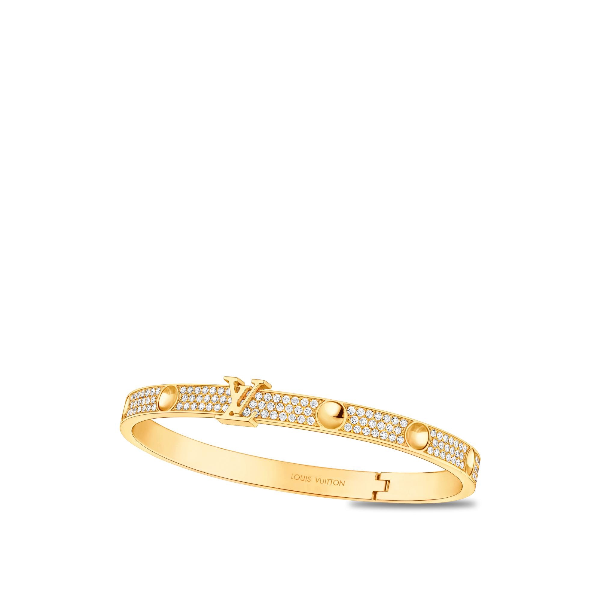 Brazalete Empreinte de oro amarillo y pavé de diamantes  Joyería Categorías Joyería | LOUIS VUITTON (Zoom de producto)