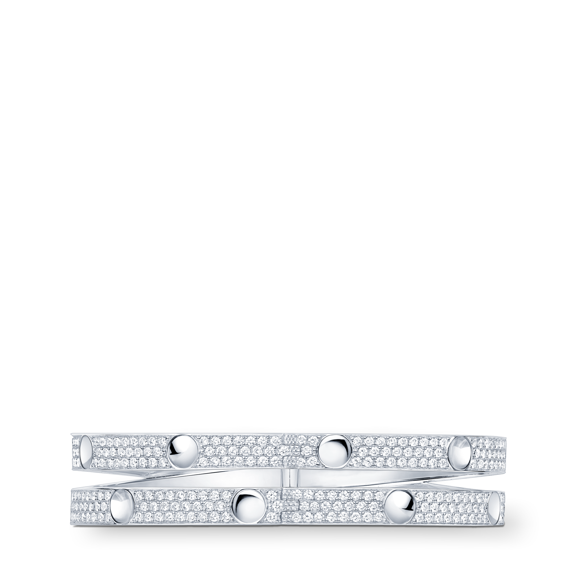 Brazalete Empreinte de oro blanco y diamantes  Joyería Categorías Pulseras | LOUIS VUITTON (Zoom de producto)