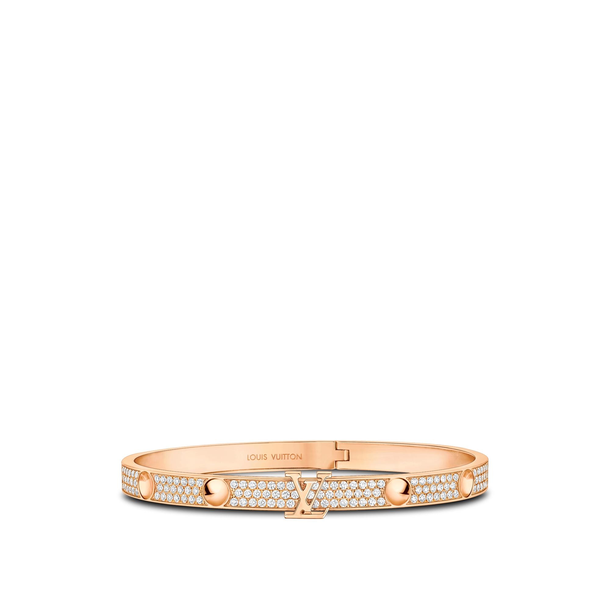 Brazalete Empreinte de oro rosa y pavé de diamantes  Joyería Categorías Joyería | LOUIS VUITTON (Zoom de producto)