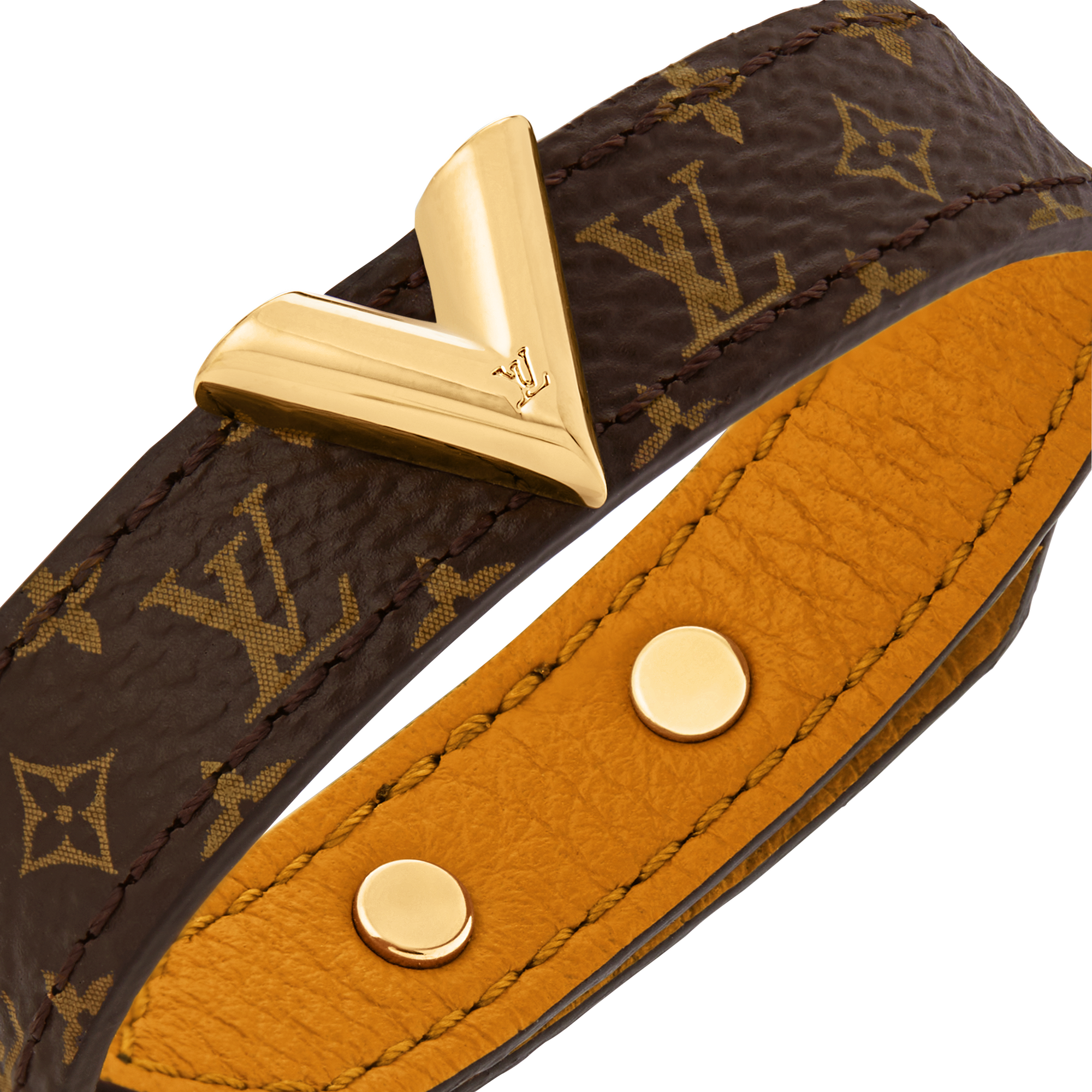 Brazalete Essential V Autres Toiles Monogram Mujer Accesorios Pulseras de Piel | LOUIS VUITTON (Zoom de producto)