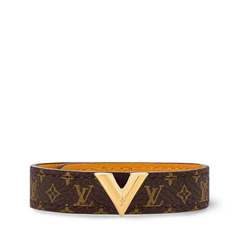 Brazalete Essential V Autres Toiles Monogram Mujer Accesorios Pulseras de Piel | LOUIS VUITTON (Zoom de producto)