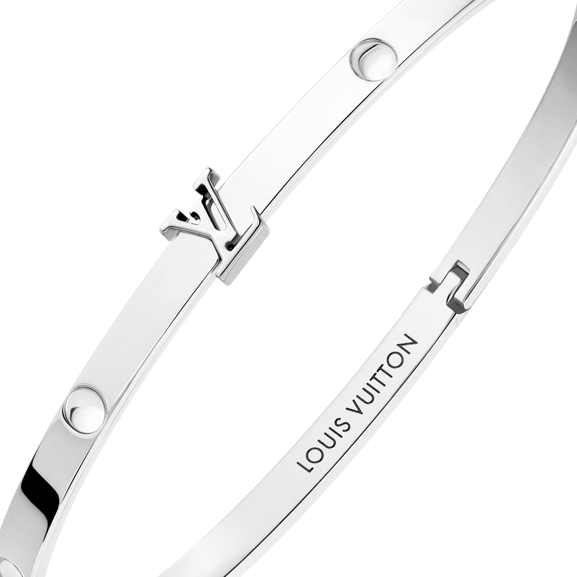 Brazalete fino Empreinte de oro blanco  Joyería Categorías Pulseras | LOUIS VUITTON (Zoom de producto)