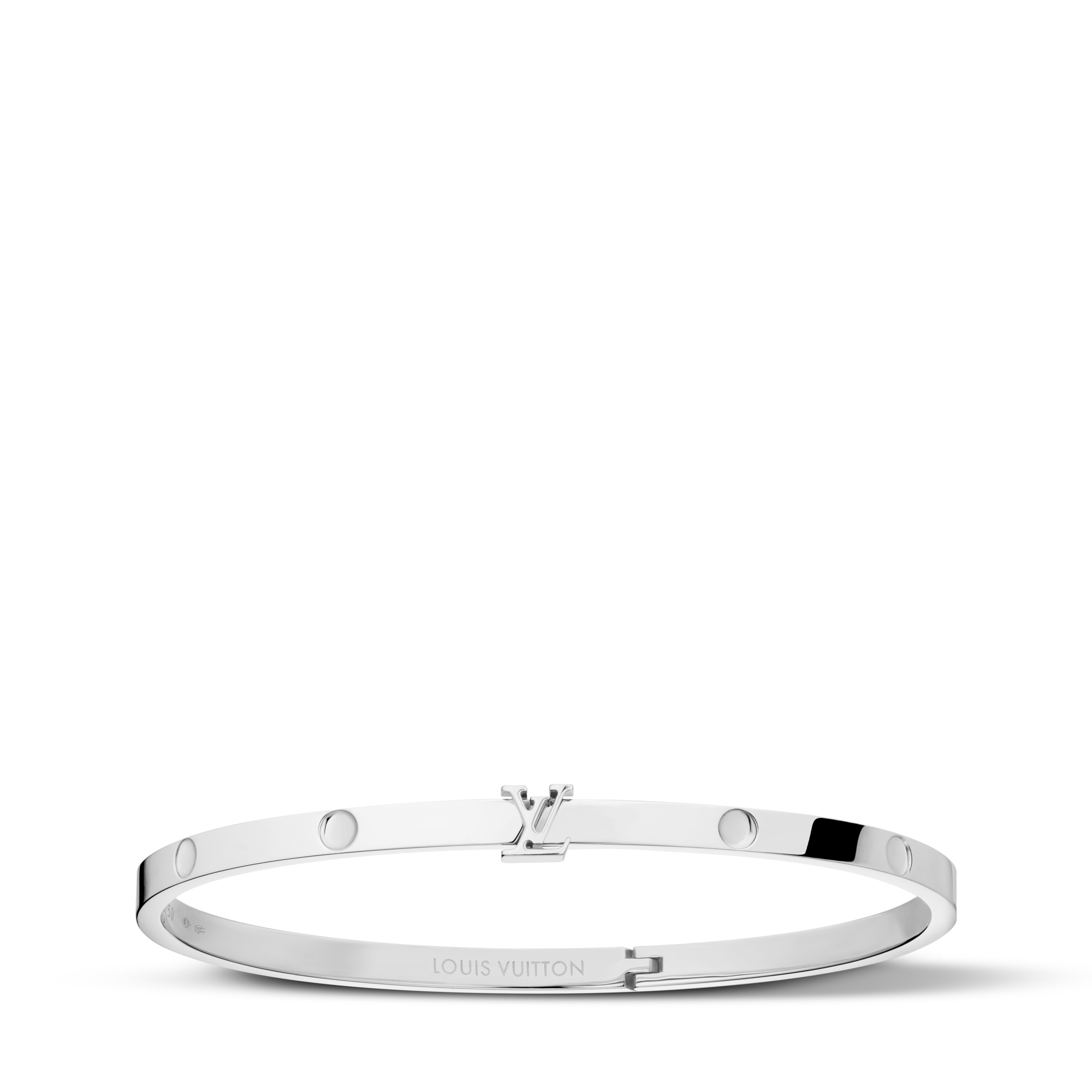 Brazalete fino Empreinte de oro blanco  Joyería Categorías Pulseras | LOUIS VUITTON (Zoom de producto)