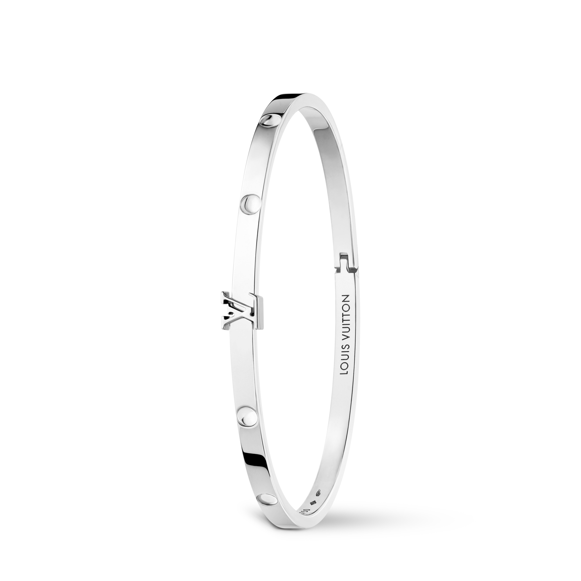 Brazalete fino Empreinte de oro blanco  Joyería Categorías Pulseras | LOUIS VUITTON (Zoom de producto)