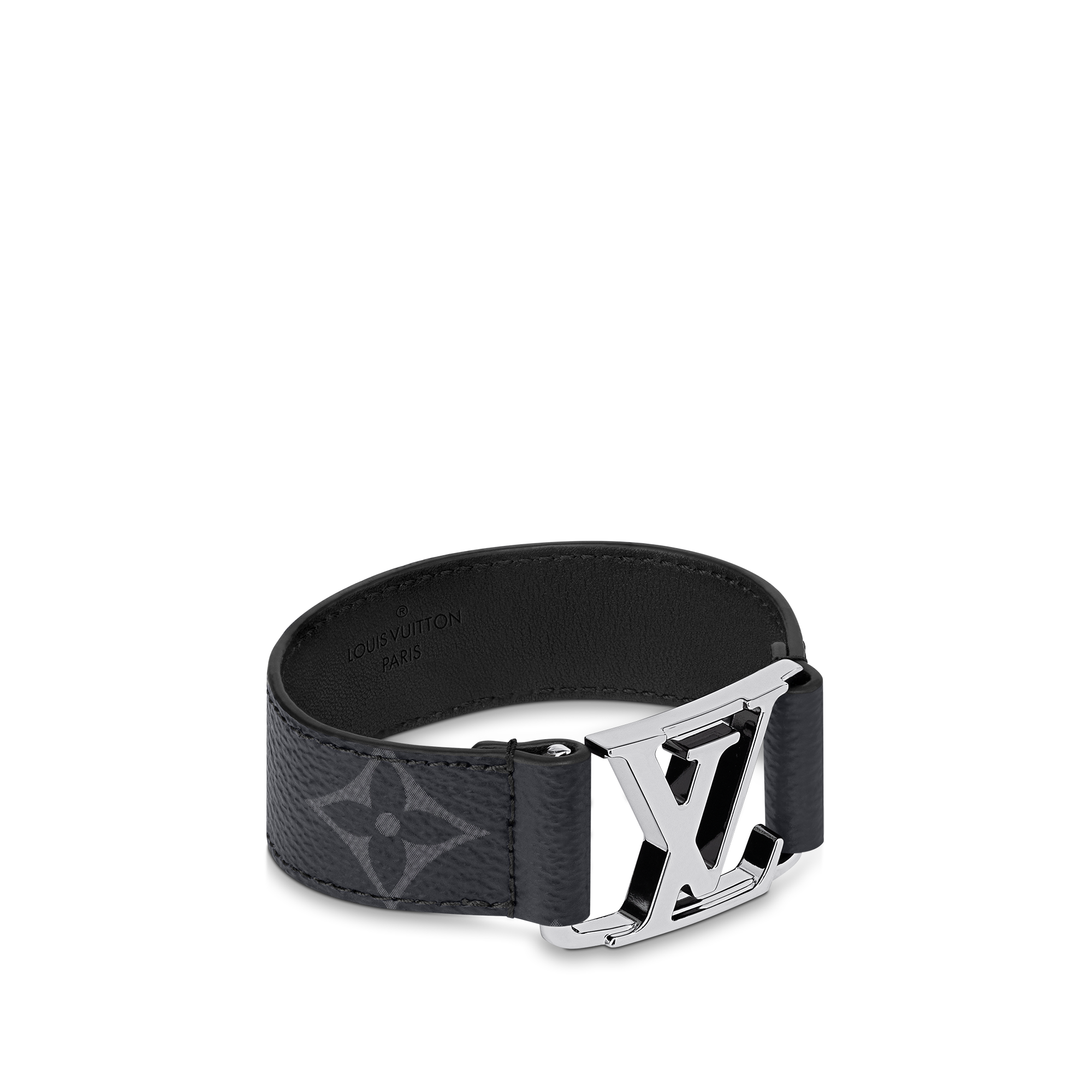 Brazalete Hockenheim Lona Monogram Eclipse Hombre Joyería Toda la bisutería | LOUIS VUITTON (Zoom de producto)