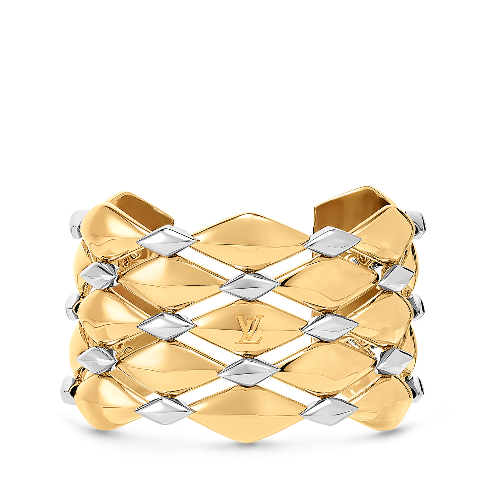 Brazalete LV Malletage S00 Mujer Bisutería Pulseras | LOUIS VUITTON (Zoom de producto)